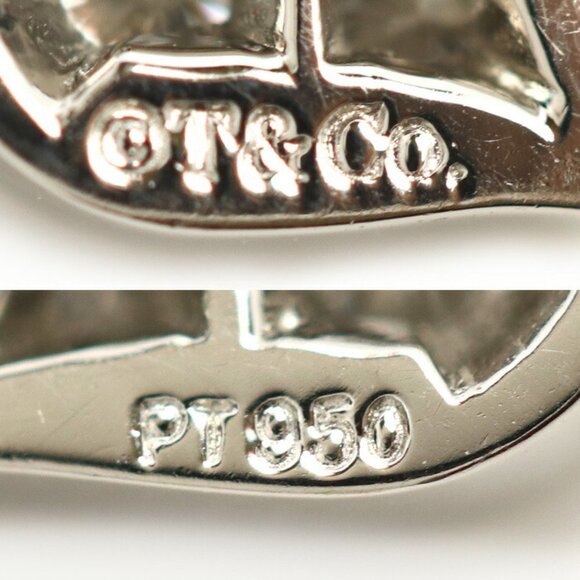 TIFFANY & CO. Platinum Diamond Necklace - Picture 4 of 6